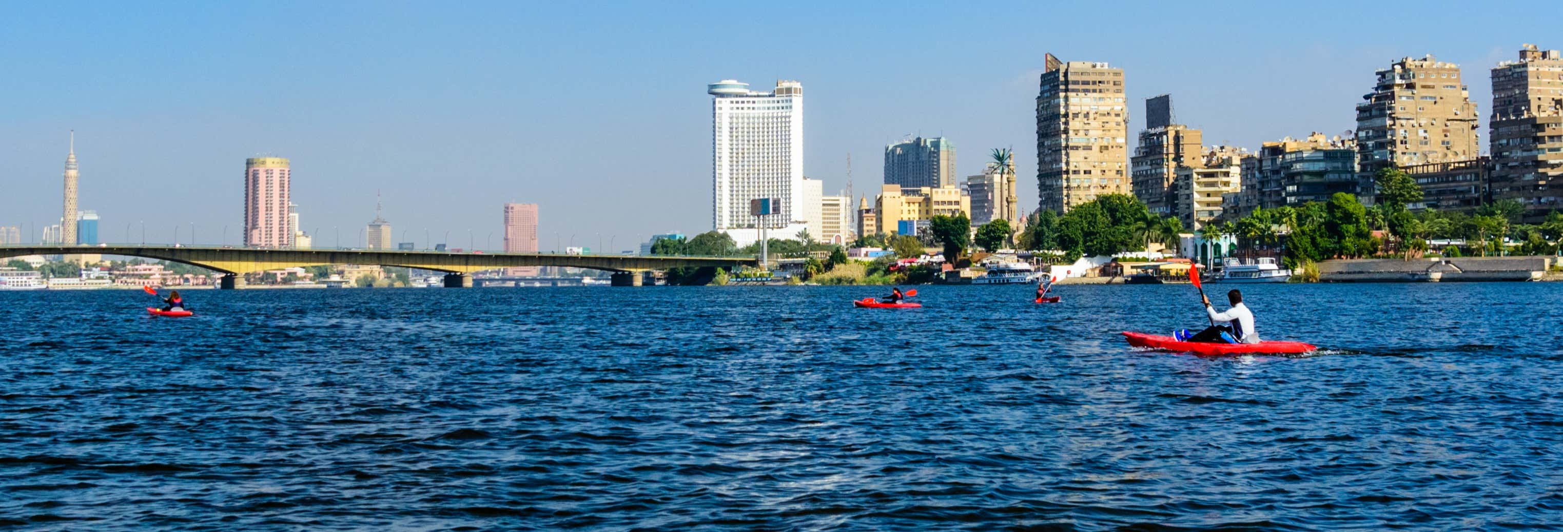 Tour sul fiume Nilo in kayak