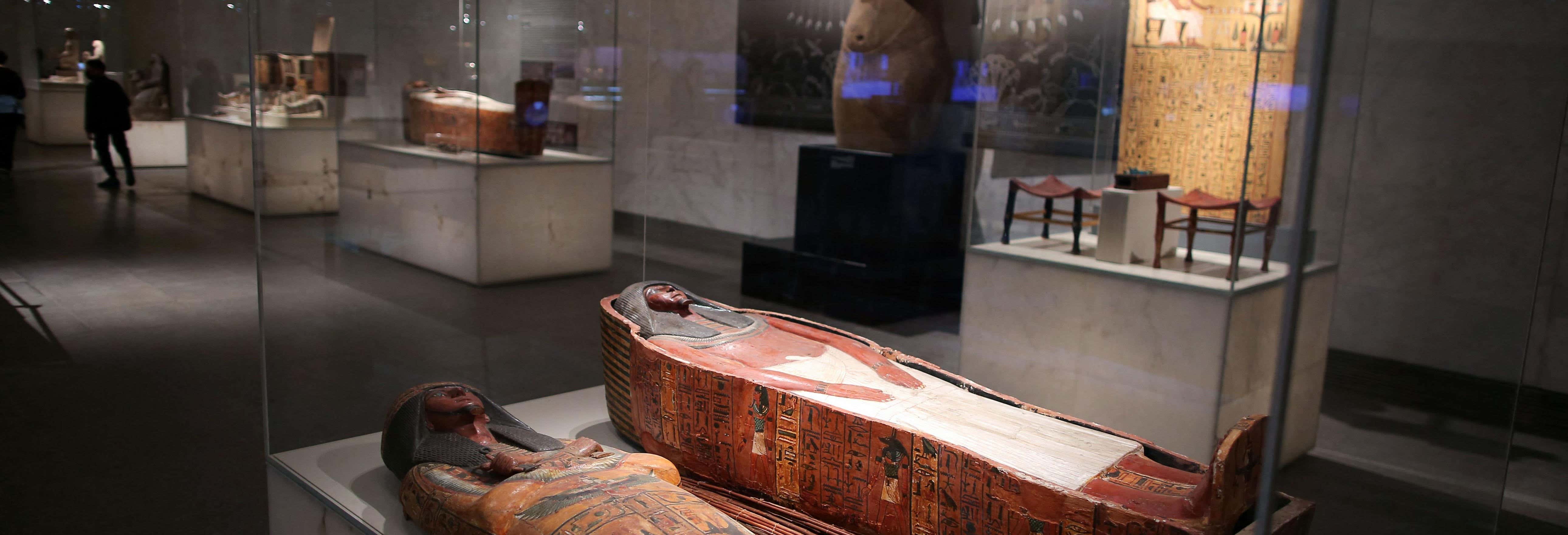 Tour del Museo della Civiltà Egizia con biglietti + Transfer dall'hotel