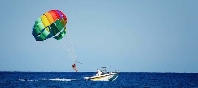 Parasailing a Hurghada