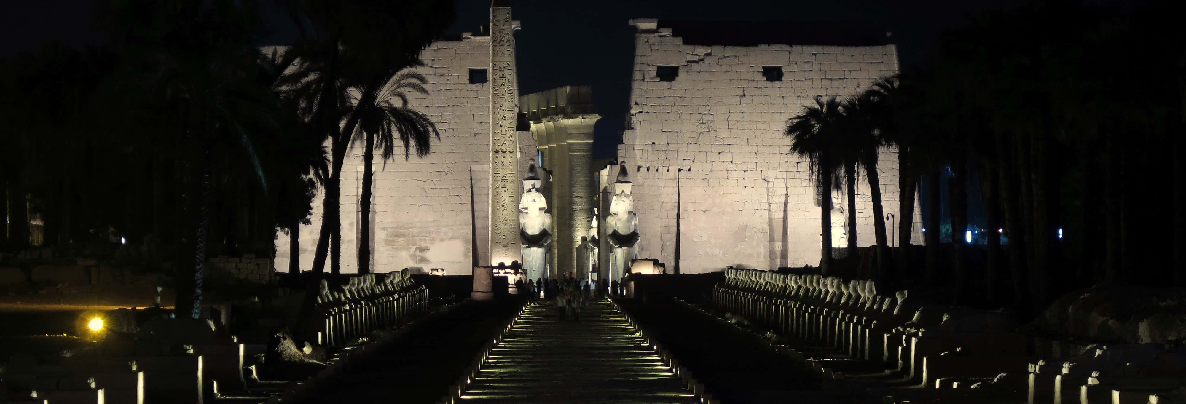 Spettacolo di luci e suoni al Tempio di Karnak
