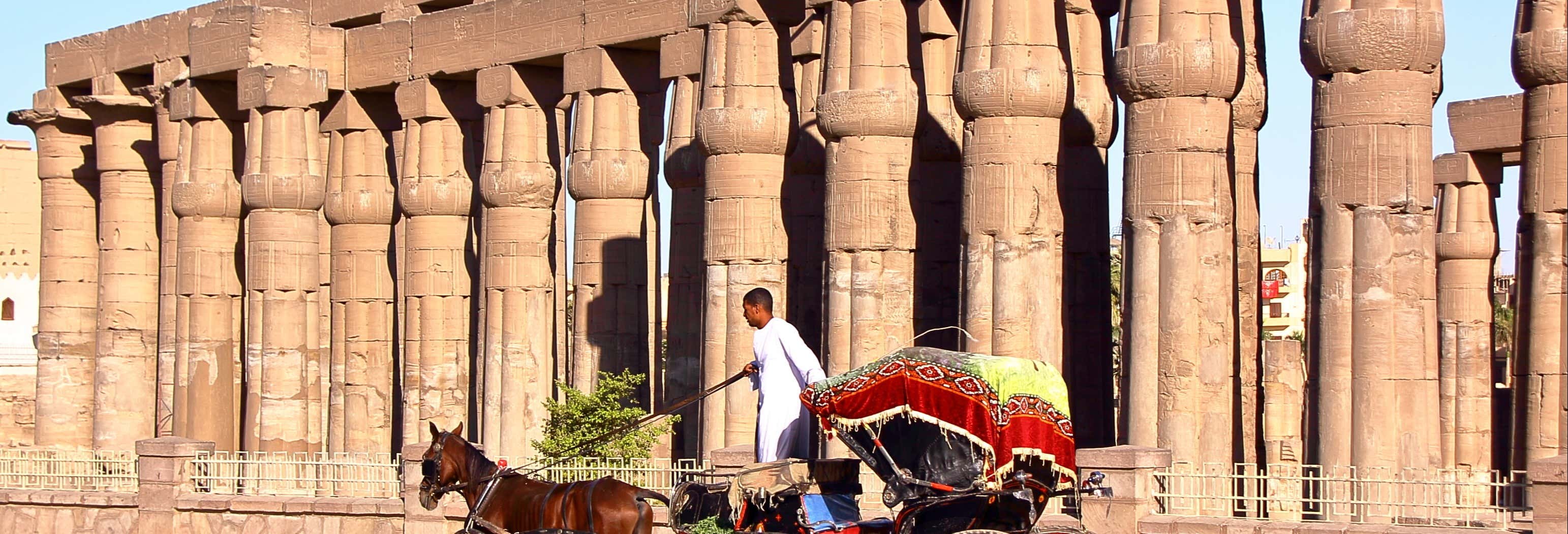 Giro in calesse a Luxor