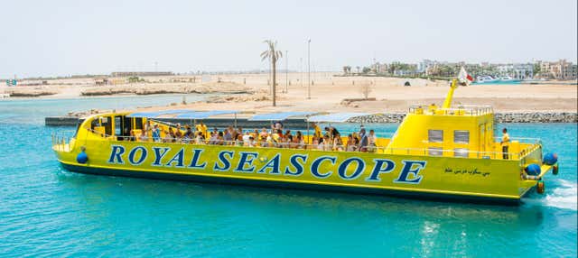 Giro in barca con visione sottomarina sul Mar Rosso