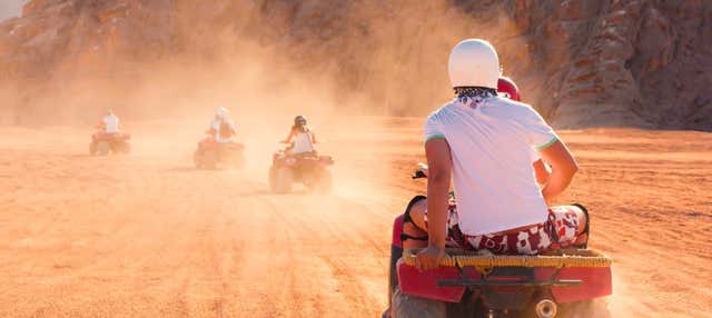 Tour nel deserto del Sinai in quad