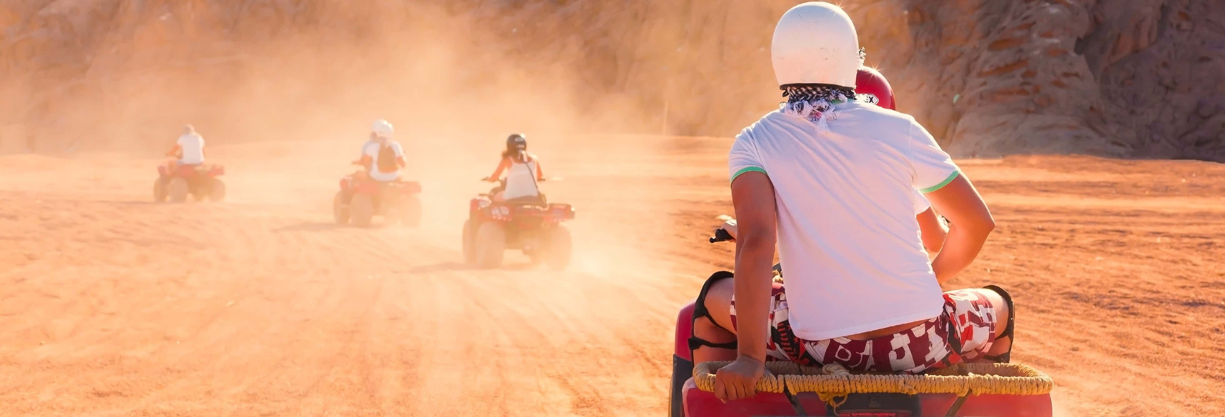Tour nel deserto del Sinai in quad