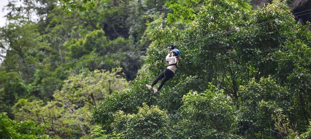 Zip line a Santa Ana