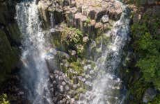 Trilha até a cachoeira Los Tercios
