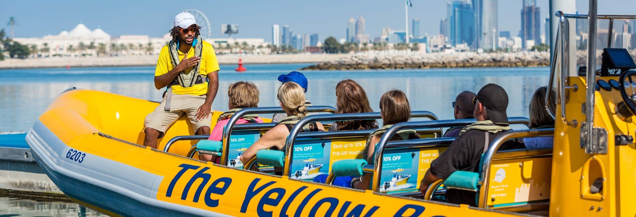 Yas Island Speedboat Trip