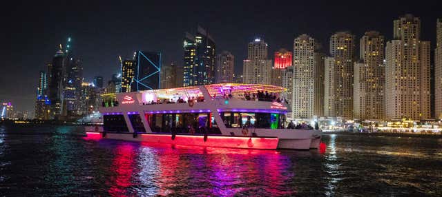 Crociera con cena e open bar a Dubai Marina