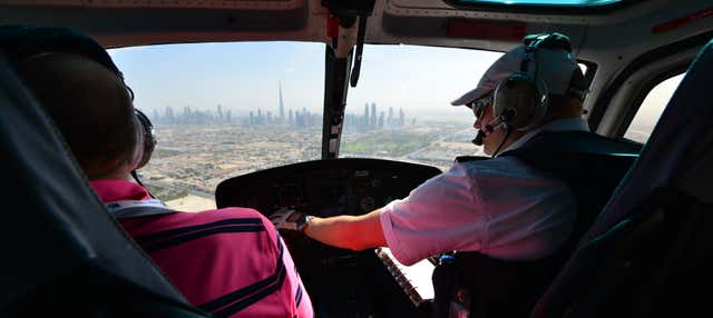 Giro in elicottero su Dubai