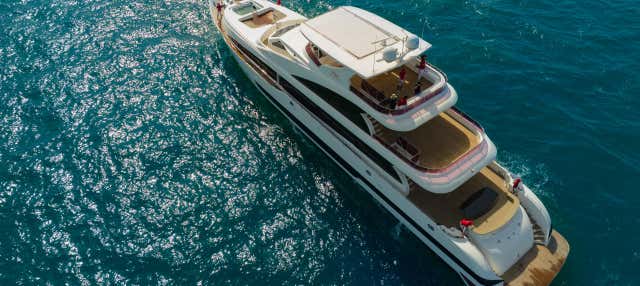 Tour in yacht con DJ e open bar