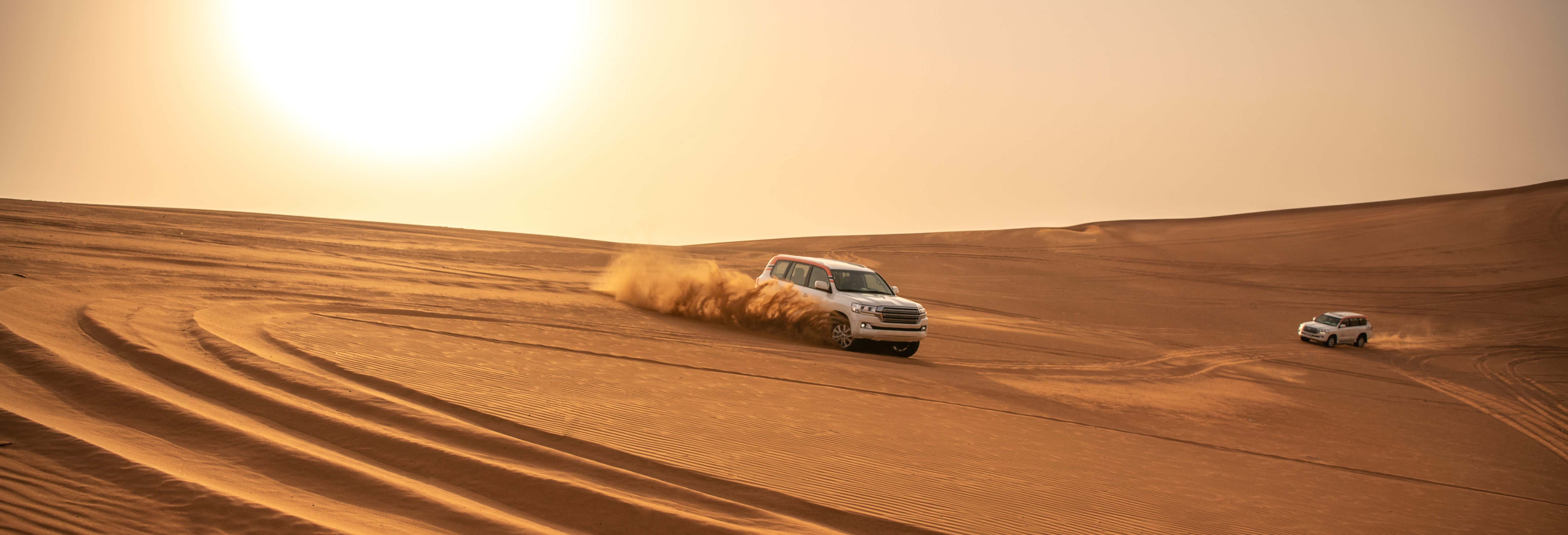 Safári de luxo e noite no deserto