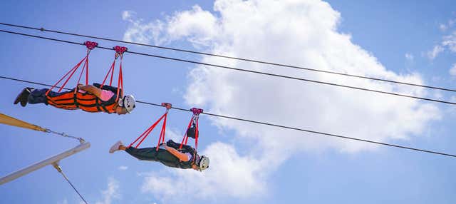 Zip line Jebel Jais