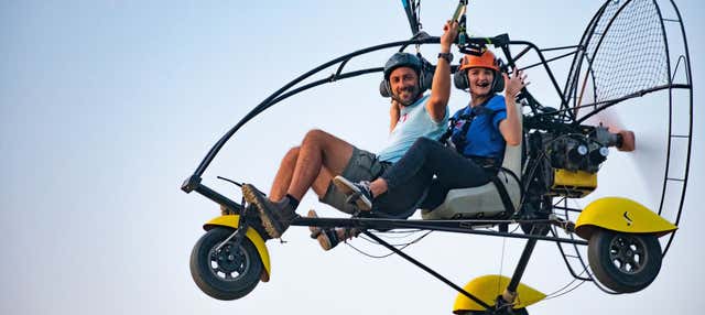 Volo in paramotore a Dubai