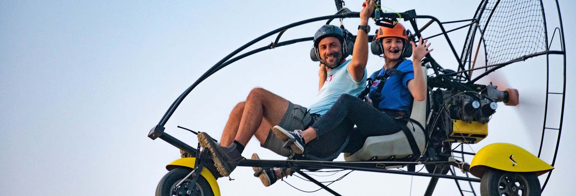 Volo in paramotore a Dubai