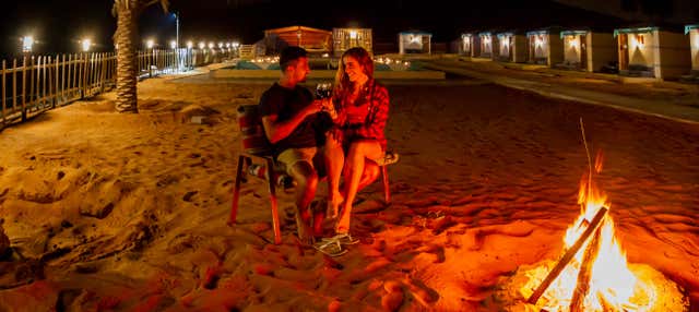 Notte nel deserto di Ras al Khaimah