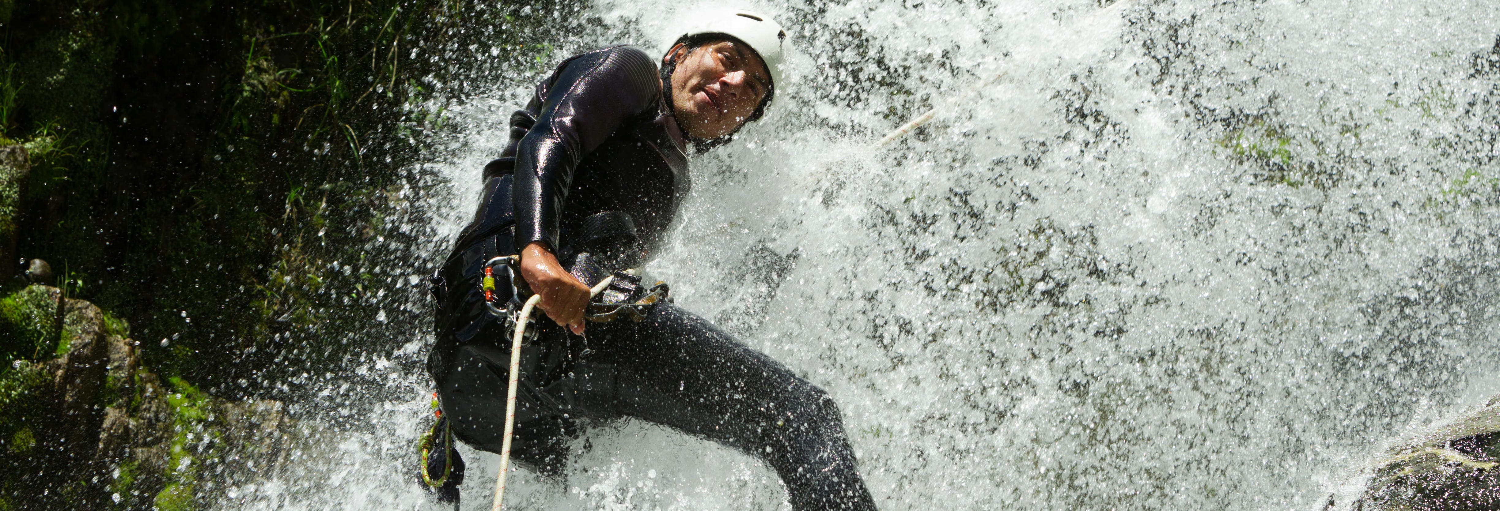 Canyoning in the Susec Gorge