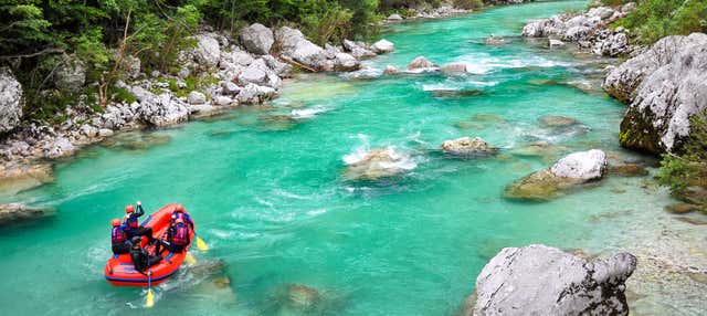 Rafting sur le fleuve Isonzo