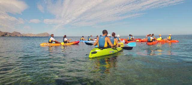 Kayak a Cabo de Gata