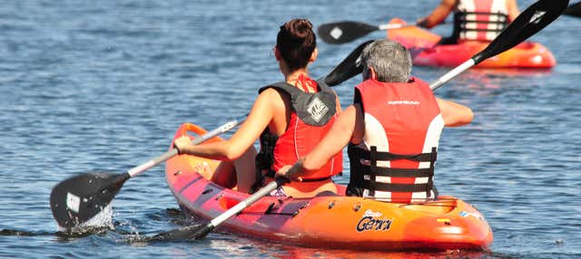 Tour della diga di Alcántara in kayak