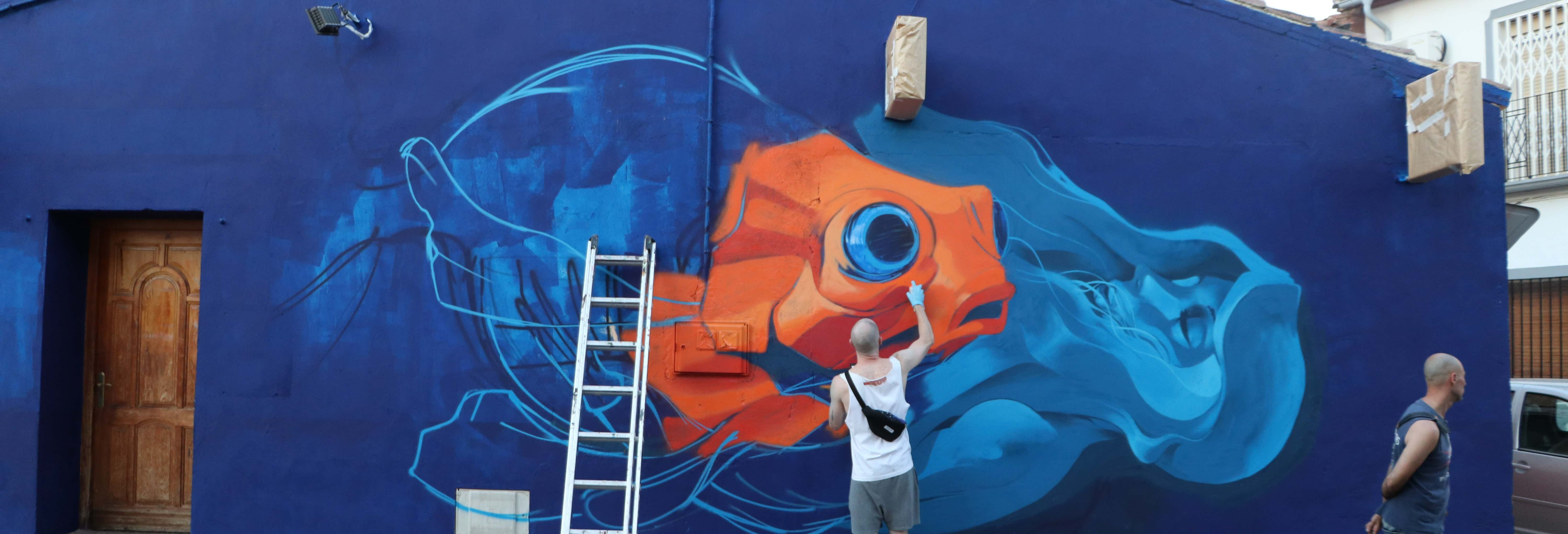 Tour della street art di Alfamén