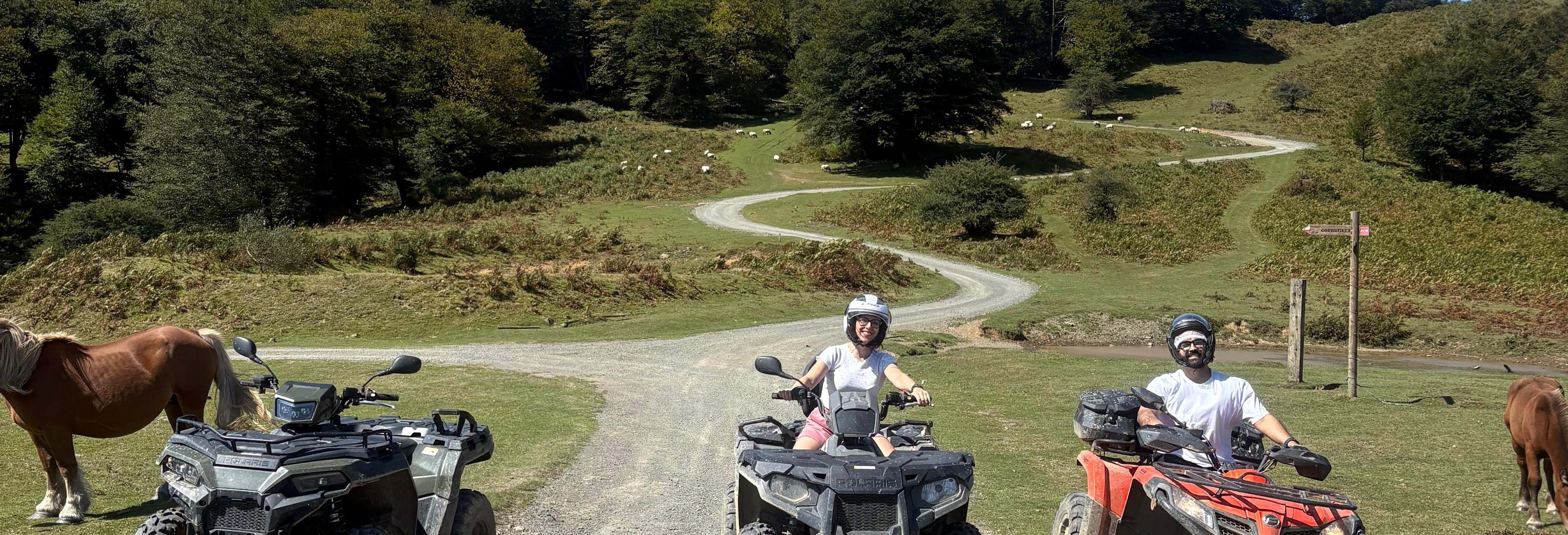 Tour en quad por el Valle de Ultzama