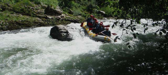 Rafting sul fiume Ebro