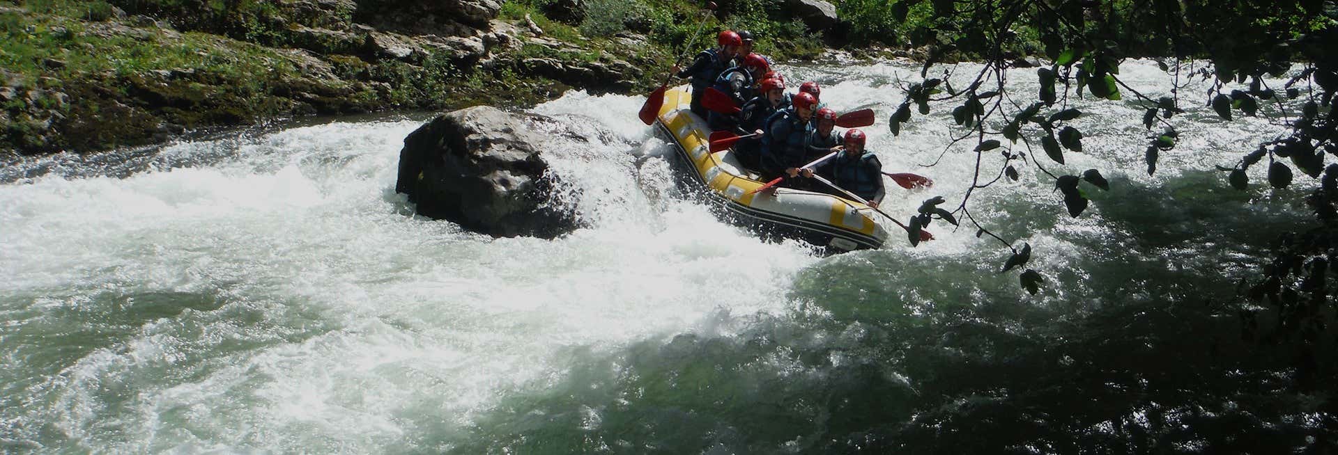 Rafting in the Ebro River