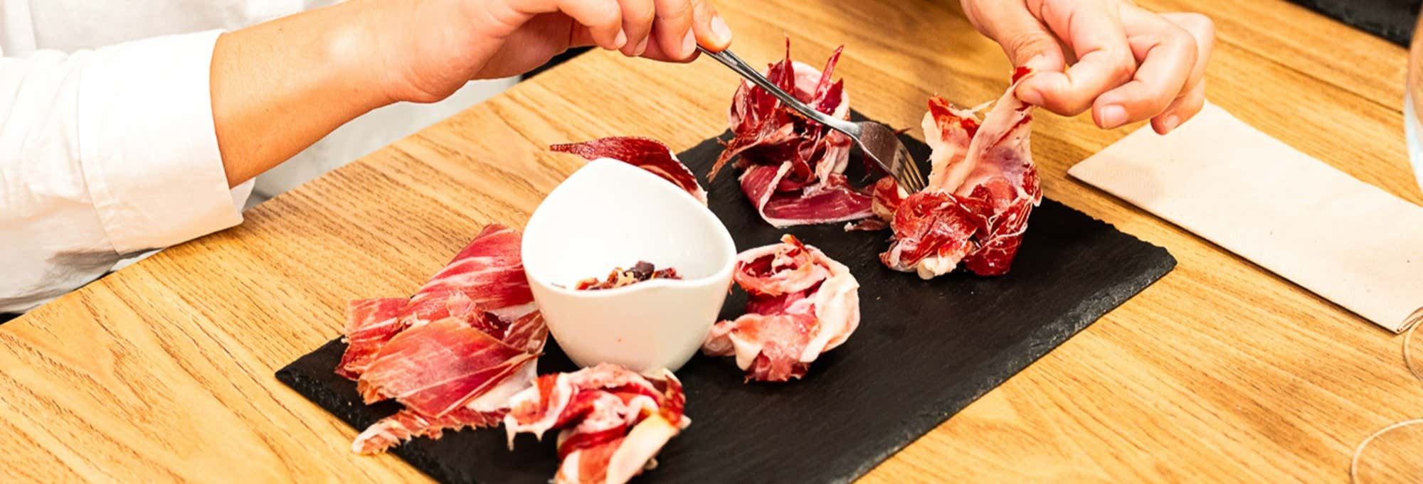 Degustazione di jamón ibérico a Barcellona