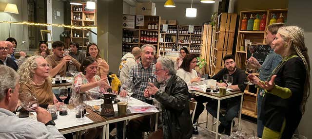 Degustación de vinos y quesos en Barcelona