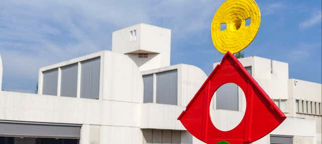 Entrada a la Fundación Joan Miró