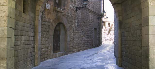 Entrada a la Sinagoga Mayor de Barcelona