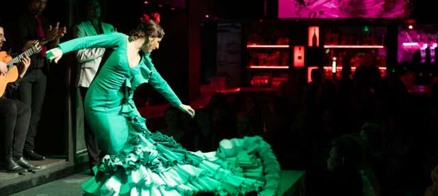 Espectáculo flamenco en el Tablao El Duende
