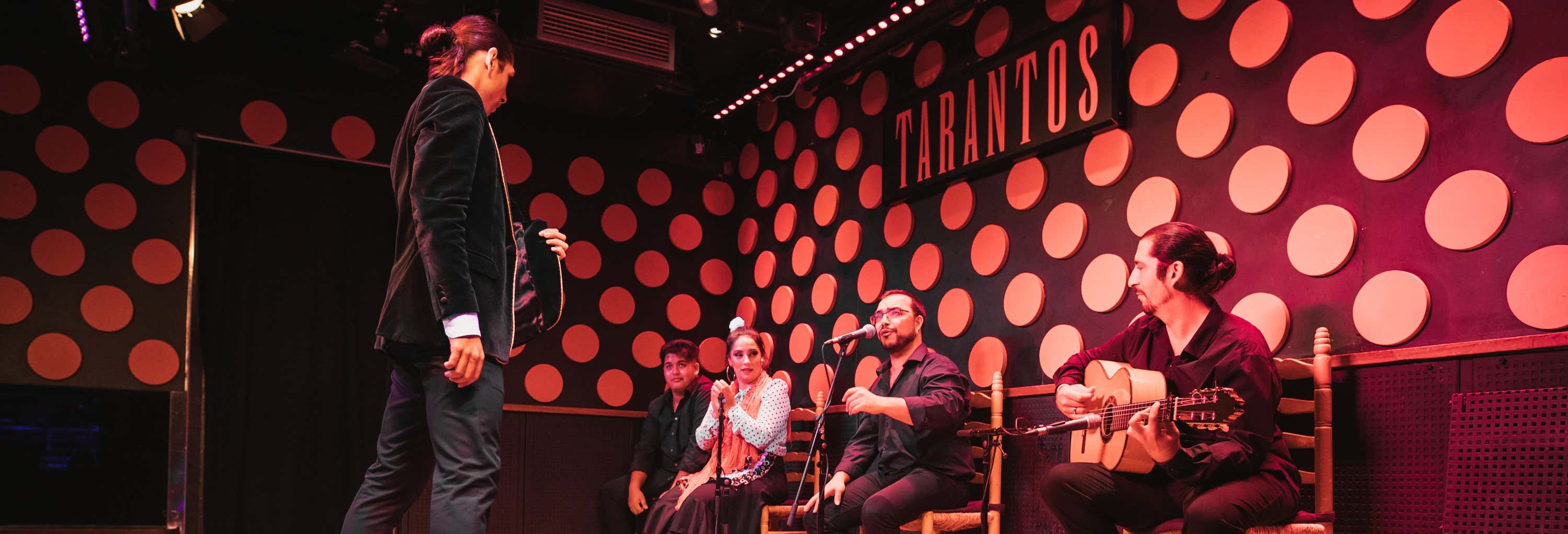 Spettacolo di flamenco al tablao Los Tarantos