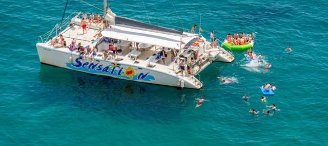 Fiesta en catamarán Sensation Barcelona