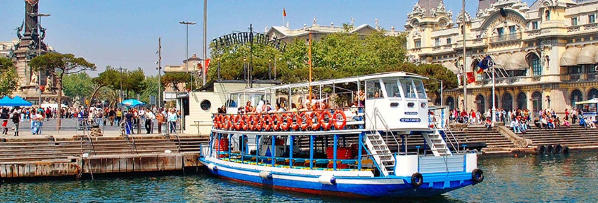 Giro su Las Golondrinas nel porto di Barcellona