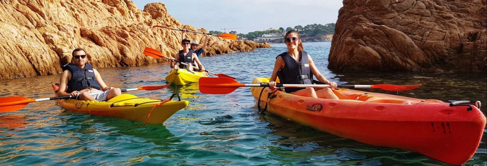 Trilha + Caiaque e snorkel pela Costa Brava