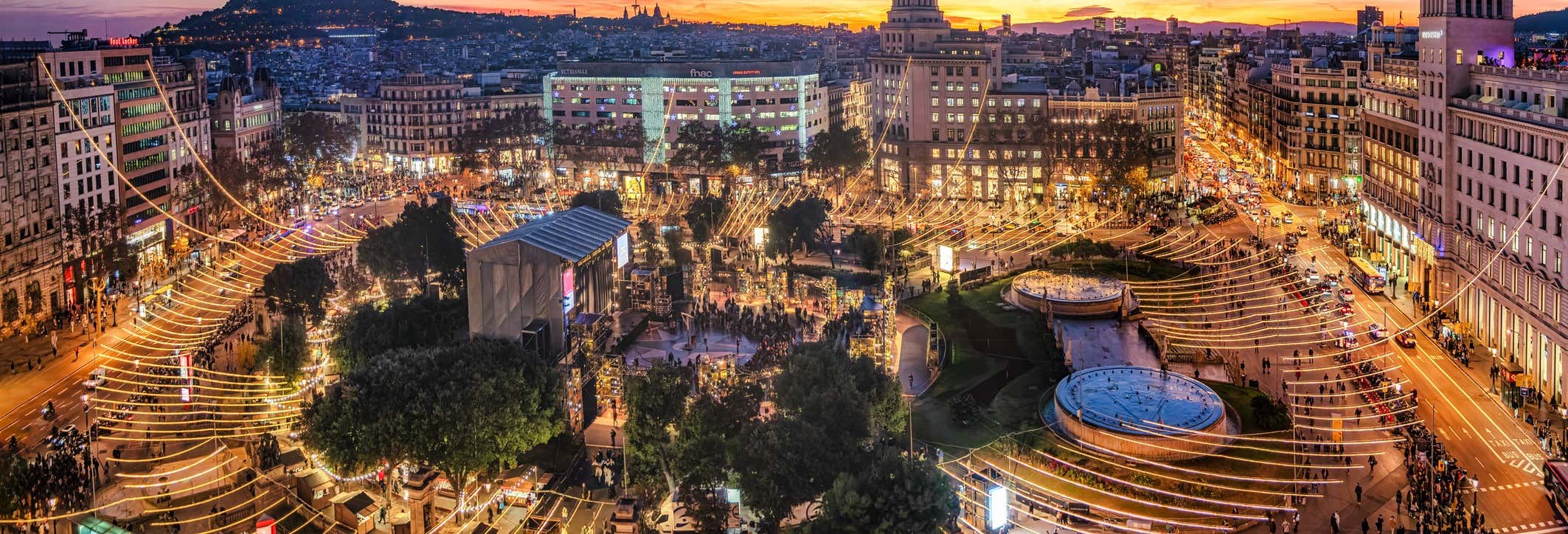 Free tour natalizio di Barcellona