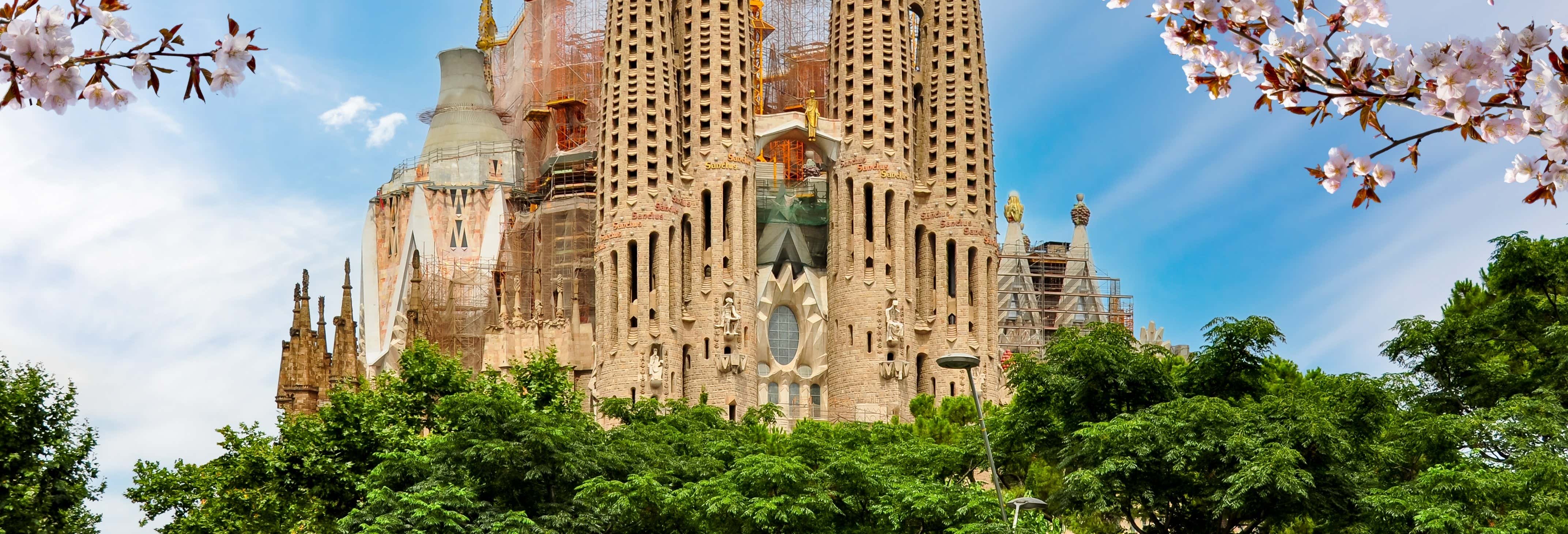 Visita da Sagrada Família com guia em espanhol sem filas