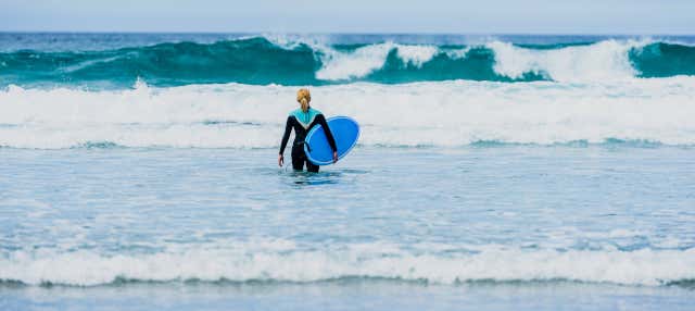 Corso di surf a Bastiagueiro