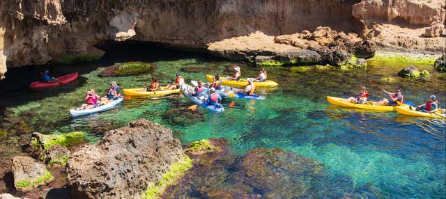 Kayak y snorkel en Cabo de Palos