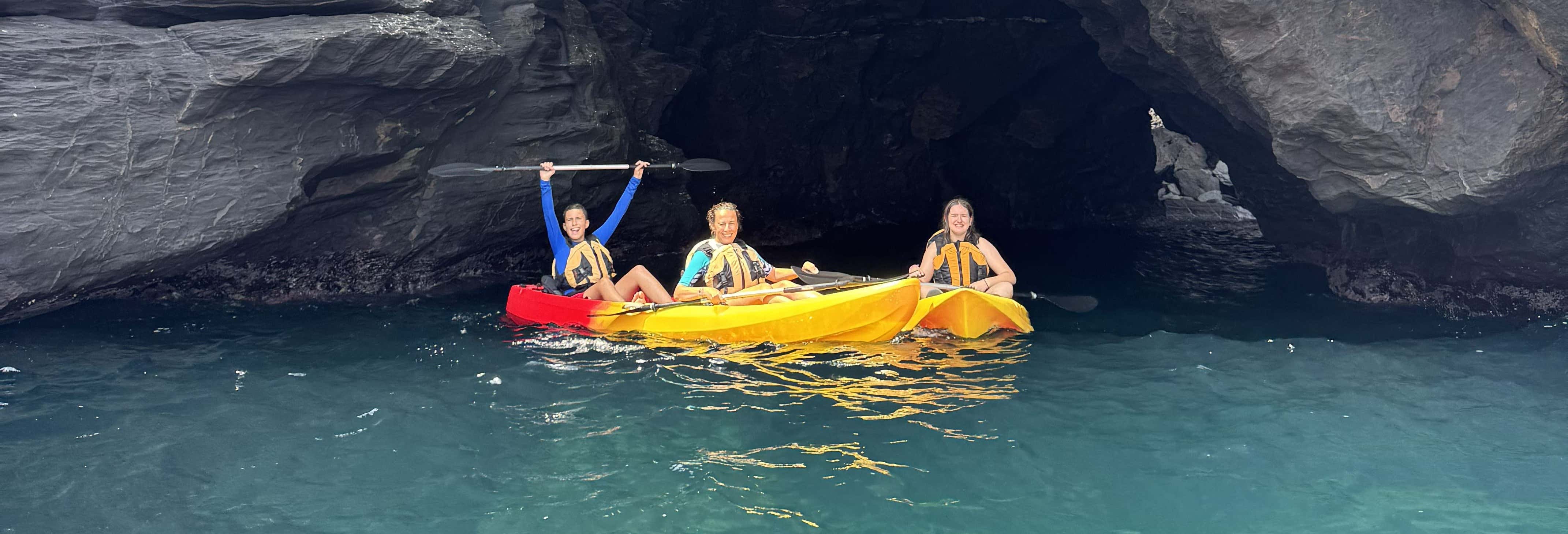Tour en kayak por Calblanque