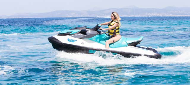 Tour di Cala Mondragó in moto d'acqua