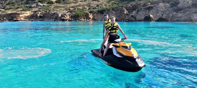 Tour di Caló des Moro in moto d'acqua