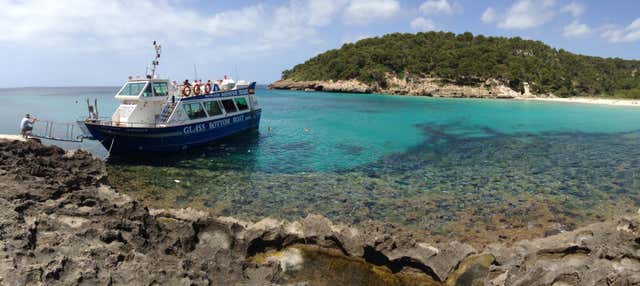 Giro in barca nel sud di Minorca