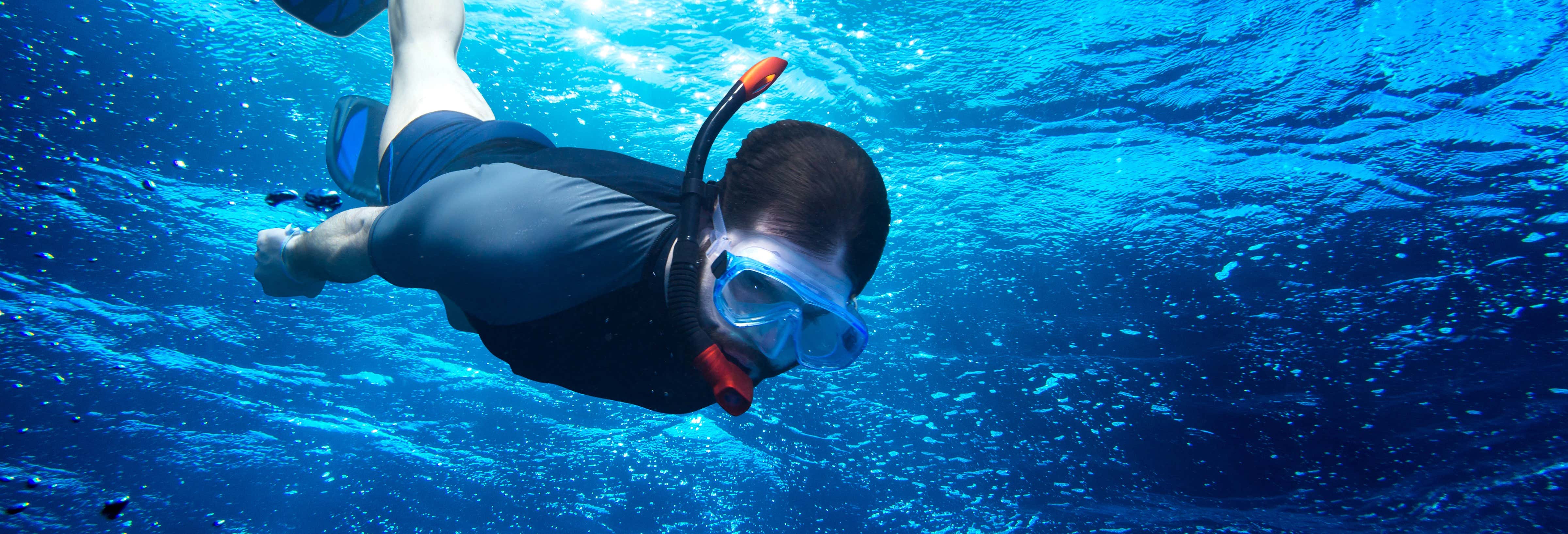 Snorkeling in Macarella and Trebalúger Cove