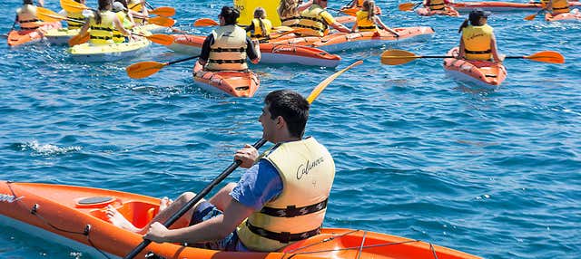 Tour in kayak di Cala Mayor da Cala Nova