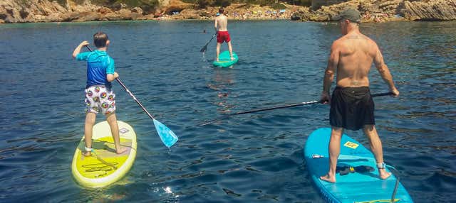 Paddle surf a Cala Rajada