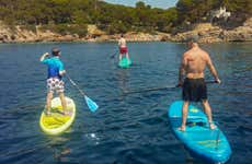 Standup Paddleboarding at Cala Rajada