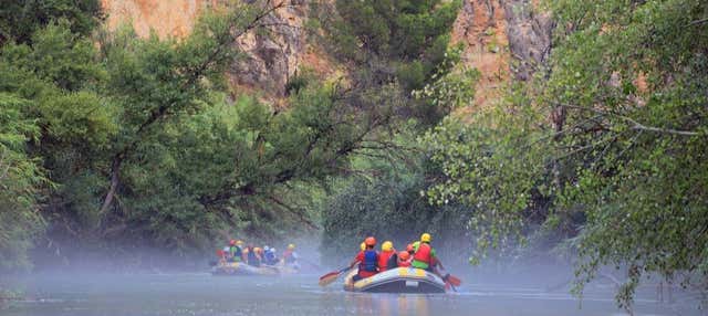 Rafting nel canyon di Almadenes