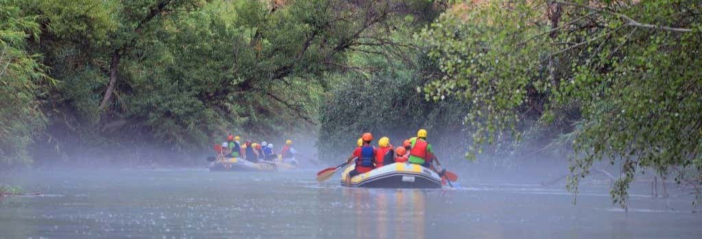 Rafting at Cañón de Almadenes